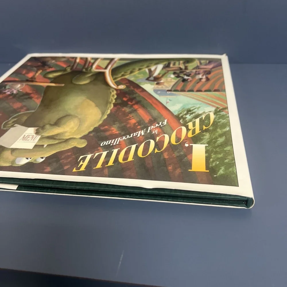 Fred Marcellino, I, CROCODILE, 1st Printing, HC/DJ, 1999‎ Hard Back  New Rare